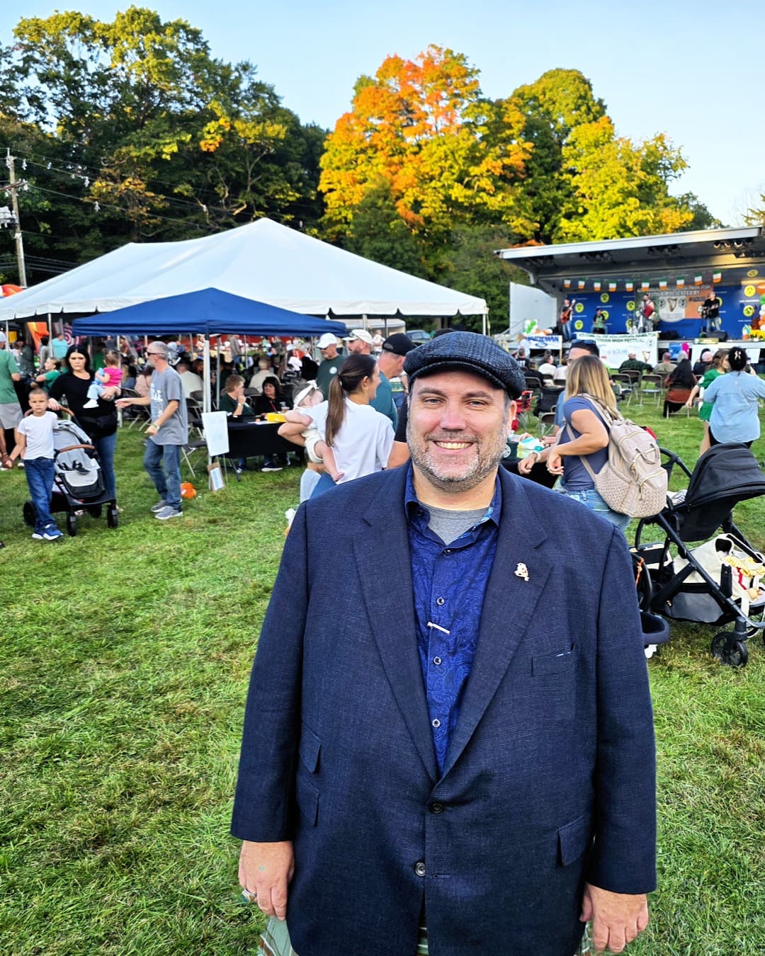 Ryan Michael Kelly at the Hamilton Irish Festival
